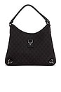 view 1 of 10 Gucci Abbey D-Ring Hobo Bag in Black