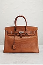 view 2 of 9 Hermes Fauve Matte Alligator Birkin 35 Handbag in Gold