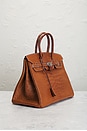 view 4 of 9 Hermes Fauve Matte Alligator Birkin 35 Handbag in Gold