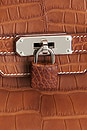 view 5 of 9 Hermes Fauve Matte Alligator Birkin 35 Handbag in Gold