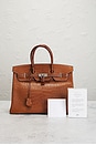 view 9 of 9 Hermes Fauve Matte Alligator Birkin 35 Handbag in Gold