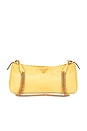 view 1 of 7 Prada Tessuto Bacheli Shoulder Bag in Yellow