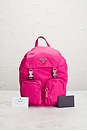 view 9 of 9 MOCHILA PRADA in Pink