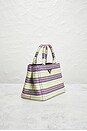 view 4 of 9 Prada Striped Canapa Tote Bag in Multi