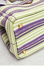 view 7 of 9 Prada Striped Canapa Tote Bag in Multi