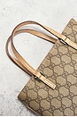view 9 of 9 Gucci GG Supreme Mini Tote Bag in Beige
