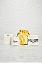 view 9 of 9 Fendi Glazed Canvas Mini Mon Tresor Bucket Bag in Yellow