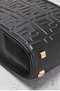 view 7 of 9 Fendi Embossed FF Mini Sunshine Shopper Tote Bag in Black