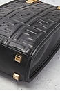 view 8 of 9 Fendi Embossed FF Mini Sunshine Shopper Tote Bag in Black