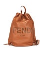 view 1 of 9 SAC À DOS FENDI in Brown