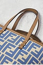 view 5 of 7 Fendi FF Roll Mini Shopping Tote Bag in Blue
