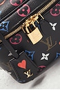 view 5 of 10 Louis Vuitton Limited Edition Monogram Game On Vanity PM Handbag in Black