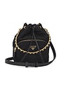 view 1 of 7 Prada Re-Edition 1995 Chaine Re-Nylon Shoulder Bag in Black