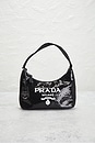 view 2 of 9 SAC PORTÉ ÉPAULE PRADA in Black