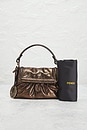 view 9 of 9 Fendi Zucca Chef Shoulder Bag in Bronze