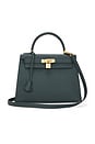 view 1 of 7 Hermes Epsom Kelly 28 Handbag in Cypress