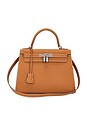 view 1 of 10 Hermes Epsom Kelly 28 Handbag in Gold