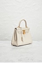 view 4 of 7 Hermes Swift Kelly 25 Retourne Handbag in Craie
