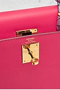 view 6 of 9 Hermes Epsom Kelly 28 Handbag in Rose Extreme