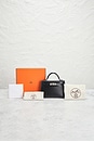 view 7 of 7 Hermes Box Kelly 20 Handbag in Noir