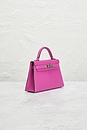 view 4 of 7 Hermes Epsom Kelly 20 Handbag in Magnolia