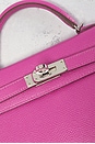 view 5 of 7 Hermes Epsom Kelly 20 Handbag in Magnolia