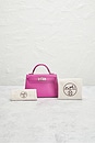 view 7 of 7 Hermes Epsom Kelly 20 Handbag in Magnolia