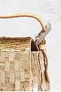 view 7 of 8 Fendi Python Trimmed Sequin Baguette Shoulder Bag in Champagne