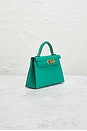 view 4 of 7 Hermes Veau Epsom Kelly 20 Handbag in Vert Verone