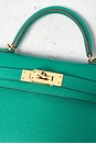 view 5 of 7 Hermes Veau Epsom Kelly 20 Handbag in Vert Verone
