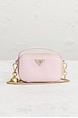 view 2 of 7 Prada Saffiano Odette Shoulder Bag in Pink