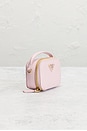 view 4 of 7 Prada Saffiano Odette Shoulder Bag in Pink