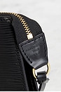 view 5 of 10 Louis Vuitton Epi Pochette Accessoires Shoulder Bag in Black