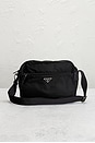 view 2 of 9 Prada Tessuto Messenger Bag in Black