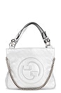 view 1 of 8 Gucci Blondie Tote Bag in Silver