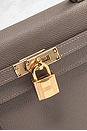 view 5 of 8 Hermes Epsom Kelly 25 Handbag in Etain