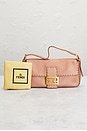 view 9 of 9 Fendi Selleria Baguette Shoulder Bag in Pink