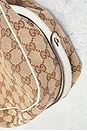 view 7 of 9 Gucci Match Ball Handbag in Beige