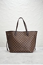 view 2 of 7 Louis Vuitton Damier Ebene Neverfull MM Tote Bag in Brown