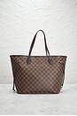 view 3 of 7 Louis Vuitton Damier Ebene Neverfull MM Tote Bag in Brown