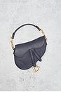 view 2 of 8 Dior Mini Saddle Bag in Navy
