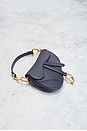 view 4 of 8 Dior Mini Saddle Bag in Navy