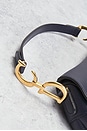 view 7 of 8 Dior Mini Saddle Bag in Navy
