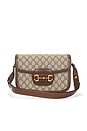 view 1 of 8 Gucci Horsebit 1955 Shoulder Bag in Beige