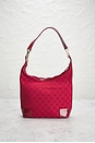 view 3 of 9 Gucci Clasp Hobo Bag in Red