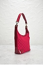 view 4 of 9 Gucci Clasp Hobo Bag in Red