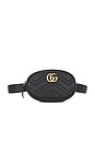 view 1 of 8 Gucci GG Marmont Belt Bag in Black