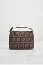 view 2 of 7 Fendi Zucca Pouch Handbag in Brown