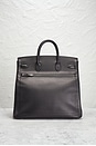 view 3 of 8 Hermes Limited Edition Evergrain Haut A Courroies Rock Birkin 40 Handbag in Noir