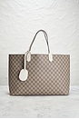 view 3 of 9 Gucci GG Supreme Tote Bag in Beige